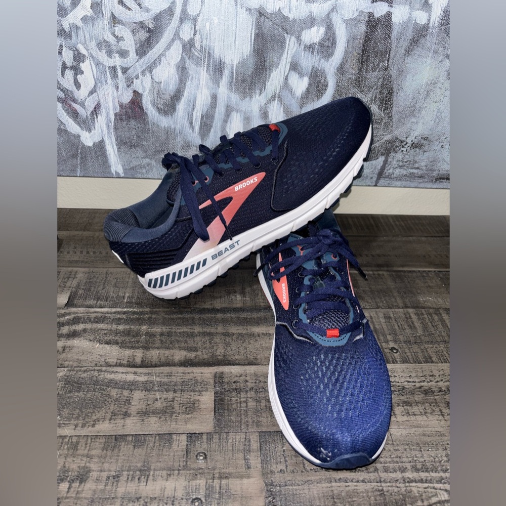 BROOKS Beast '20 Men's SZ 12 WIDE2E - Picture 5 of 14